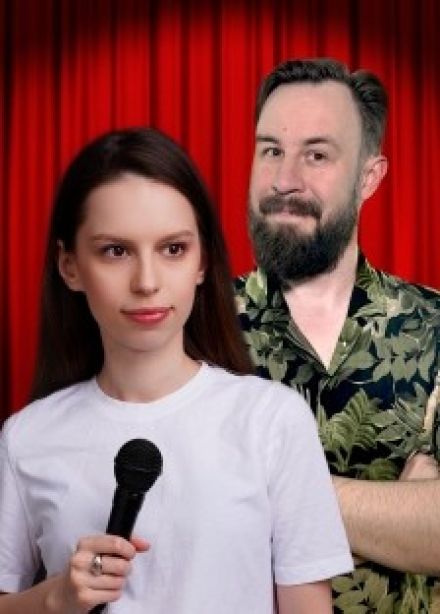 Егор Кукса и Света Полозова. Стендап