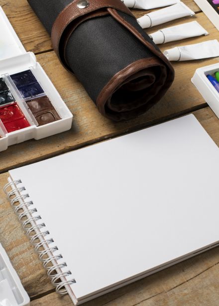 Рисунок в смешанной технике