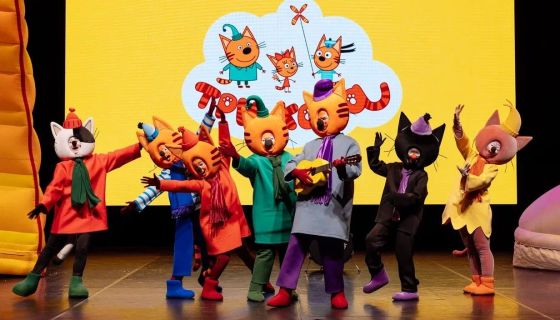 Шоу «Три кота. Новый год в Котополисе»