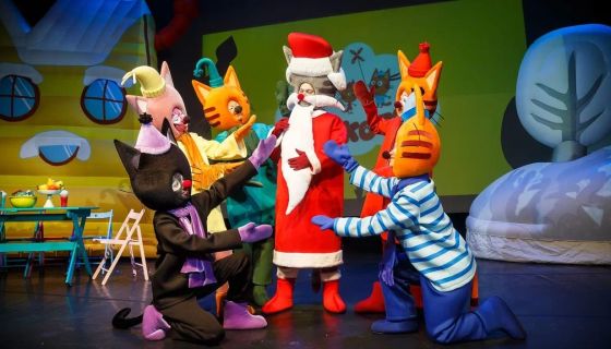 Шоу «Три кота. Новый год в Котополисе»