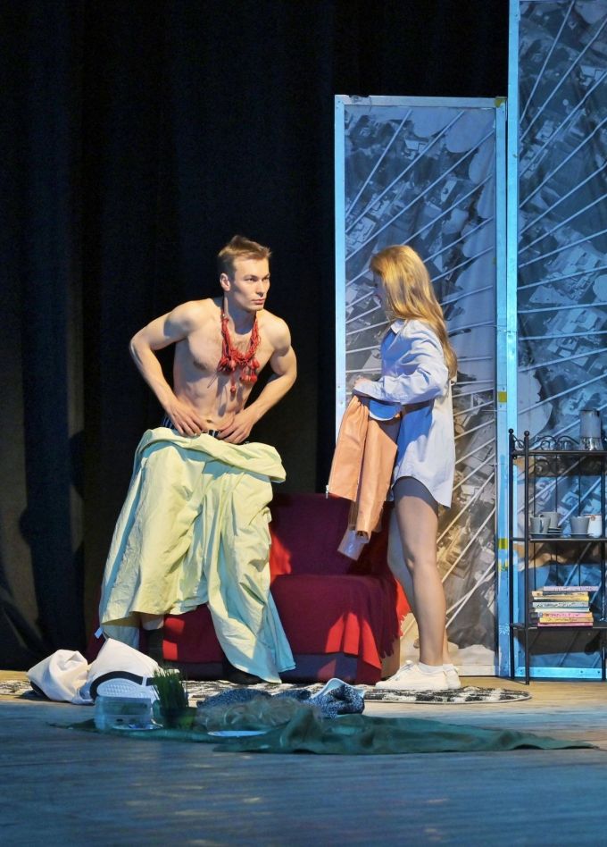 Спектакль «Анатомия любви, или Игра вслепую»