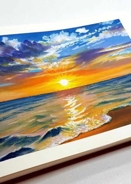 Рисунок масляной пастелью