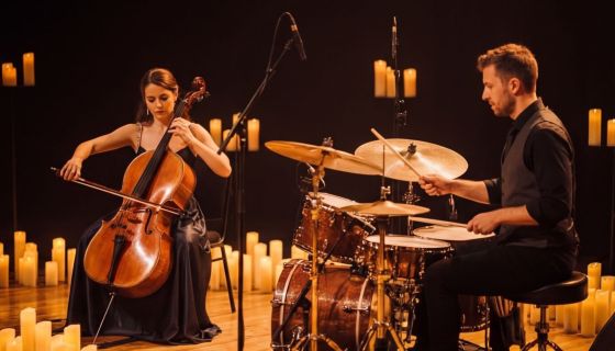 Оркестр «Aura Show» при свечах. Главная музыка столетия