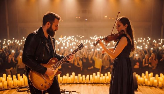 Оркестр «Aura Show» при свечах. Главная музыка столетия