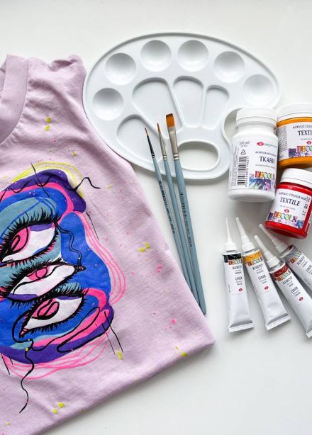 Роспись футболки