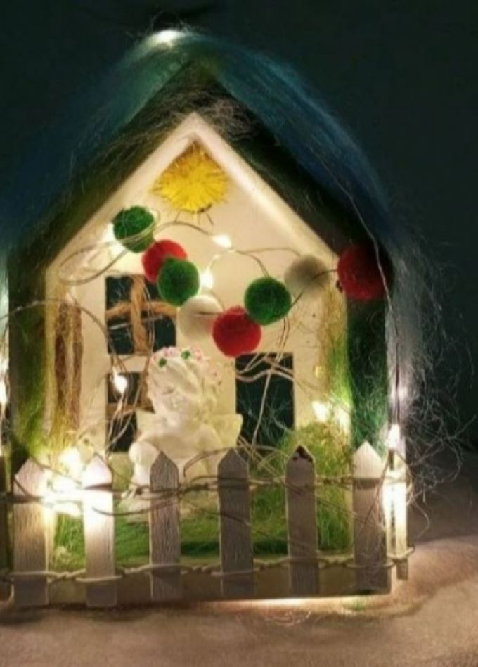 Домик-ночник